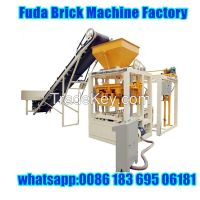 QT4-24B semi automatic brick making machine production line