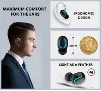 Bluetooth 5.0 Earphones TWS Wireless Headphones Earphone Handsfree Headphone Sports Earbuds
