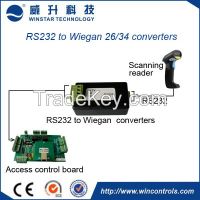 WINSTAR Wiegand26/34 To RS232 Converter