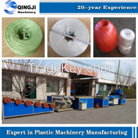 Plastic rope making machine