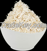 Dehydrated white onion bold cut