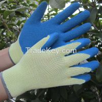 Latex coated garden work glove