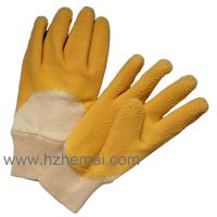 Rough Latex coated Heavy Duty Work safety Gloves