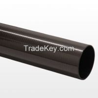 100% Carbon Fiber Tubes with Tapted Distance