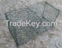 ISO9001 factory Hebei Tengyuan gabion box used for levee protection From China