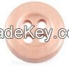 Orange Apprete Ceramic Clothes Buttons