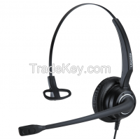 Noise Cancelling Call Center Headset 