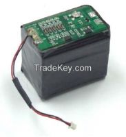 3S2P 12V 1700mAh Li Ion Battery Pack From Taiwan