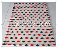 Tapis Pompons en Laine 3