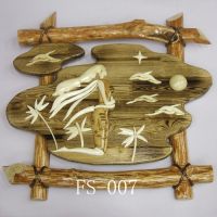 wood carved picture(FS007)
