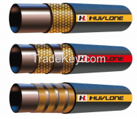 Cloth surface braided hydraulic rubber hose 