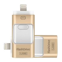 3-in-1 OTG USB flash drive 8GB/16GB/32GB/64GB for iPhone 7 6s 6 5s 5 Android &amp;amp; PC