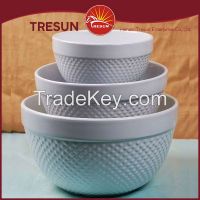 2015 New production ceramic bowl round shape difference size stoneware