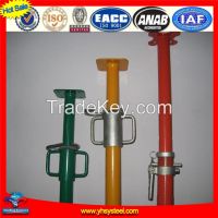 Tianjin high durability adjustable scaffolding steel shoring props used for construction