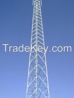 Telecommunication Lattice Steel Tower