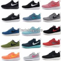 Sale NlKe brand ROshe Run original good quality gel roche Run black an