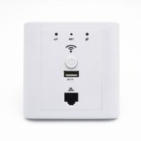 WPL6006 White AC100V-240V power supply popular wifi router access point wireless hotel wall router installation