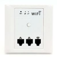 WPL6208 White AC100V-240V power supply in wall access point wireless wifi ap router