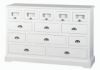 Chest of 13 Drawers with Glass