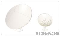 C band prime focus dish antenna