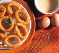 Battered squid rings