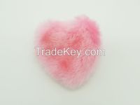 Powder Plush Puff  Heart-shaped