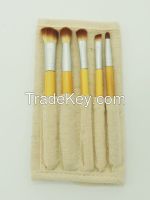 5PCS. Bamboo Eye Make-up Brush set