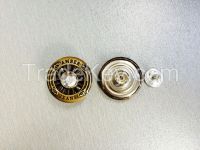 Jeans Button With Logo And Stone