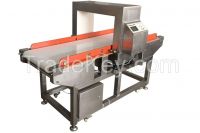 Conveyor belt metal detector for food product (brushed steel)