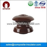Low voltage Electrical ceramic shackle insulator From China
