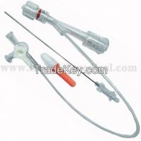 Y-hemostasis valve set