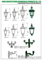 cast iron lamppost