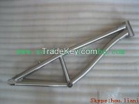 titanium BMX bicycle frame