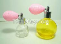 100ml glass perfume bottle with airbag atomizer
