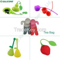 Wonderful gift Mr.Tea Silicone Tea Infuser / tea bag / tea filter