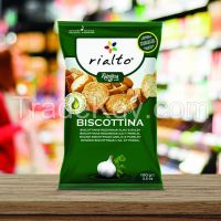 Round Toast Biscottina Garlic And Parsley