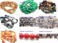 Agate, pearl jewelry, millefiori glass, cat's eye & more jewlry beads