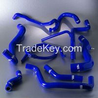 Silicone coolant hoses for the Mitsubishi EVO 10 water radiator silico