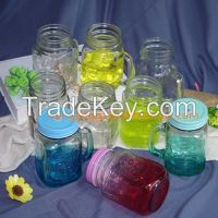450ml 15oz Custom Made Colorful Glass