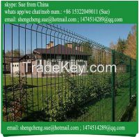 1.5m high Dark green wire mesh garden fencing