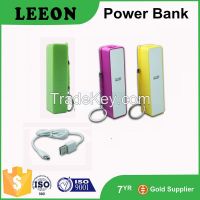2600 mAh reasonable price promotional gift item power bank charge any time From China