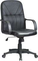 split leather manager chair