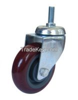 55 series Middle duty PU biaxial caster/single axis caster/casters, universal wheels, equipment wheel, medical wheel, trolley wheel