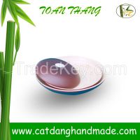 Vietnam colorful bamboo bowl