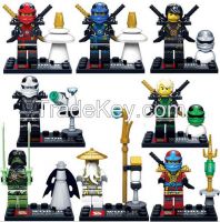 2015 New Arrival SY285 8Pcs Ninjago Kai Ninja Minifigures Building Blo