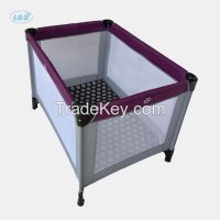 Chinese factory OEM portable Baby metal crib/cot