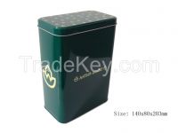 rectangular tin box