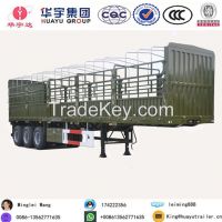 Sell Stake Semi Trailer, Fence truct railer Live stock trailer