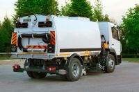 6 CBM Vacuum Road Sweeping Truck