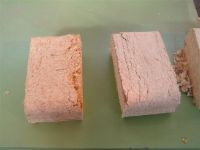 wooden briquettes